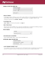 Предварительный просмотр 52 страницы Pathway connectivity solutions Pathport QUATTRO 63 Series User Manual