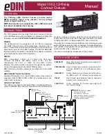 Preview for 1 page of pathway eDIN 1003 Manual