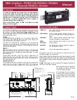 Preview for 1 page of pathway PWINF DIN PWM4A Manual