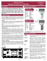 Preview for 1 page of pathway Vignette PWGW Series Installation Manual