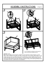 Предварительный просмотр 2 страницы Patio Festival PF20711 Assembly Instructions