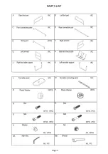 Предварительный просмотр 3 страницы Patio Post CS62671 Assembly Instruction Manual