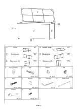 Preview for 3 page of Patio Post EA53024 Assembly Instruction Manual