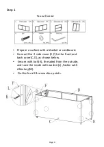 Preview for 4 page of Patio Post EA53024 Assembly Instruction Manual