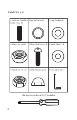 Preview for 2 page of Patio Premier 203052 Assembly Instructions Manual