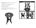 Preview for 3 page of Patio Premier 217005 Instruction Manual