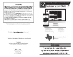 Patio Premier 802001S Instruction Manual preview