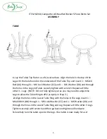 Предварительный просмотр 4 страницы Patio Sense 61940 Assembly Instructions