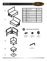 Предварительный просмотр 3 страницы Patio Sense 62540 Manual