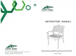 Предварительный просмотр 1 страницы PATIO TIME CD002 Instruction Manual