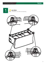 Preview for 9 page of PATIO TIME WICKER SOFA SET... Instruction Manual