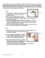 Предварительный просмотр 14 страницы patio NPC05 Assembly Instructions Manual