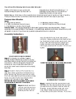 Preview for 10 page of patio PC-02 CAB Assembly Instructions  Care, Use, And Safety Manual