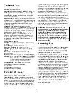 Preview for 7 page of patio PC-02 Assembly, Care And Use Instructions