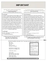 Предварительный просмотр 4 страницы Patioflare PF-CH369 Series Manual