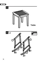 Preview for 6 page of PATIOJOY HW70454 Manual