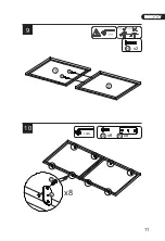 Preview for 11 page of PATIOJOY HW70633 Manual