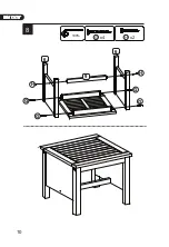 Предварительный просмотр 10 страницы PATIOJOY HW70893 Manual