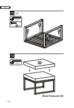 Предварительный просмотр 12 страницы PATIOJOY HW70980 Manual