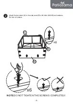 Предварительный просмотр 10 страницы Patiorama PA-02+03+04 Manual