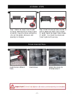 Preview for 6 page of PATIOROMA DSF011 Assembly Manual