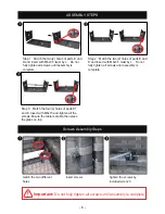 Preview for 8 page of PATIOROMA DSF011 Assembly Manual