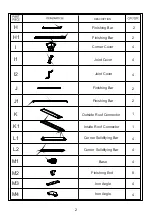 Preview for 4 page of PatioTree Portofino Assembly Manual