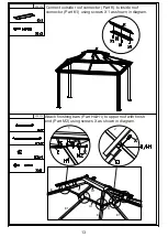 Preview for 15 page of PatioTree Portofino Assembly Manual