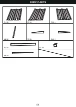 Предварительный просмотр 4 страницы Patiowell T-PS1053S0BNA Assembly Instructions Manual