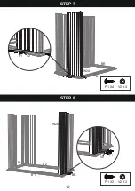 Предварительный просмотр 12 страницы Patiowell T-PS1053S0BNA Assembly Instructions Manual