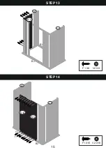 Предварительный просмотр 15 страницы Patiowell T-PS1053S0BNA Assembly Instructions Manual