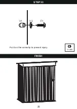 Предварительный просмотр 25 страницы Patiowell T-PS1053S0BNA Assembly Instructions Manual