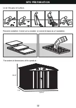 Предварительный просмотр 2 страницы Patiowell T-PS22-0096 Assembly Instructions Manual