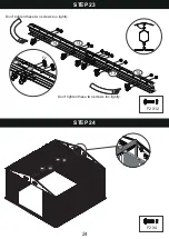 Предварительный просмотр 24 страницы Patiowell T-PS22-0096 Assembly Instructions Manual