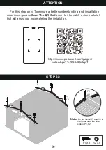 Предварительный просмотр 29 страницы Patiowell T-PS22-0096 Assembly Instructions Manual