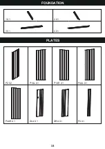 Preview for 4 page of Patiowell T-PS22-0110-BK Assembly Instructions Manual