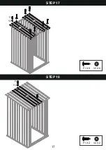 Preview for 17 page of Patiowell T-PS22-0110-BK Assembly Instructions Manual