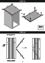 Preview for 18 page of Patiowell T-PS22-0110-BK Assembly Instructions Manual