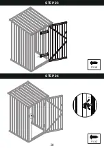 Preview for 20 page of Patiowell T-PS22-0110-BK Assembly Instructions Manual