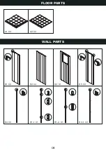 Preview for 4 page of Patiowell T-PS23-0383A-DGY Assembly Instructions Manual