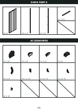 Preview for 6 page of Patiowell T-PS23-0383A-DGY Assembly Instructions Manual