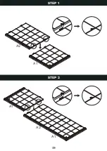 Preview for 9 page of Patiowell T-PS23-0383A-DGY Assembly Instructions Manual