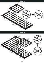 Preview for 10 page of Patiowell T-PS23-0383A-DGY Assembly Instructions Manual