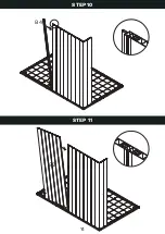 Preview for 14 page of Patiowell T-PS23-0383A-DGY Assembly Instructions Manual