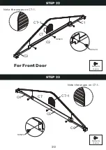 Preview for 20 page of Patiowell T-PS23-0383A-DGY Assembly Instructions Manual