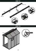 Preview for 25 page of Patiowell T-PS23-0383A-DGY Assembly Instructions Manual