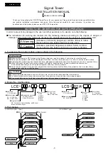 Предварительный просмотр 7 страницы Patlite LCE-A Installation Manual