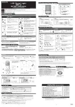 Предварительный просмотр 2 страницы Patlite PSE Instruction Manual