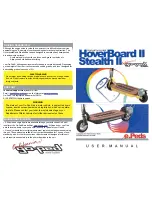 Patmont Motor Werks HoverBoard II User Manual preview