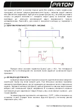 Предварительный просмотр 21 страницы Paton PRO-160 User Manual